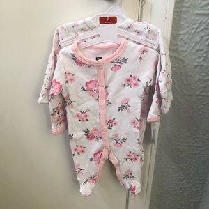 Premie girl footies with tags